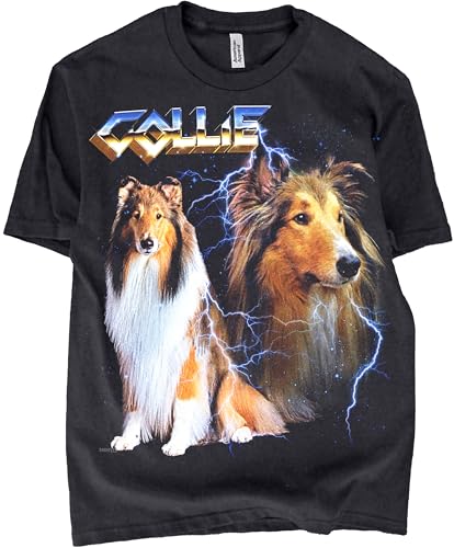 Heavy Metal Tshirt for Men & Women 80s 90s Glam Rock Style with E...