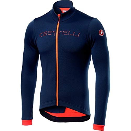 Castelli メンズ 冬用 Fondo ジャージ FZ サイクリングジャージ - 保温 汗発散 ジャージ 寒い季節に Castelli メンズ 冬用 Fondo ジャージ FZ サイクリングジャージ - 保温 汗発散 ジャージ 寒い季節に