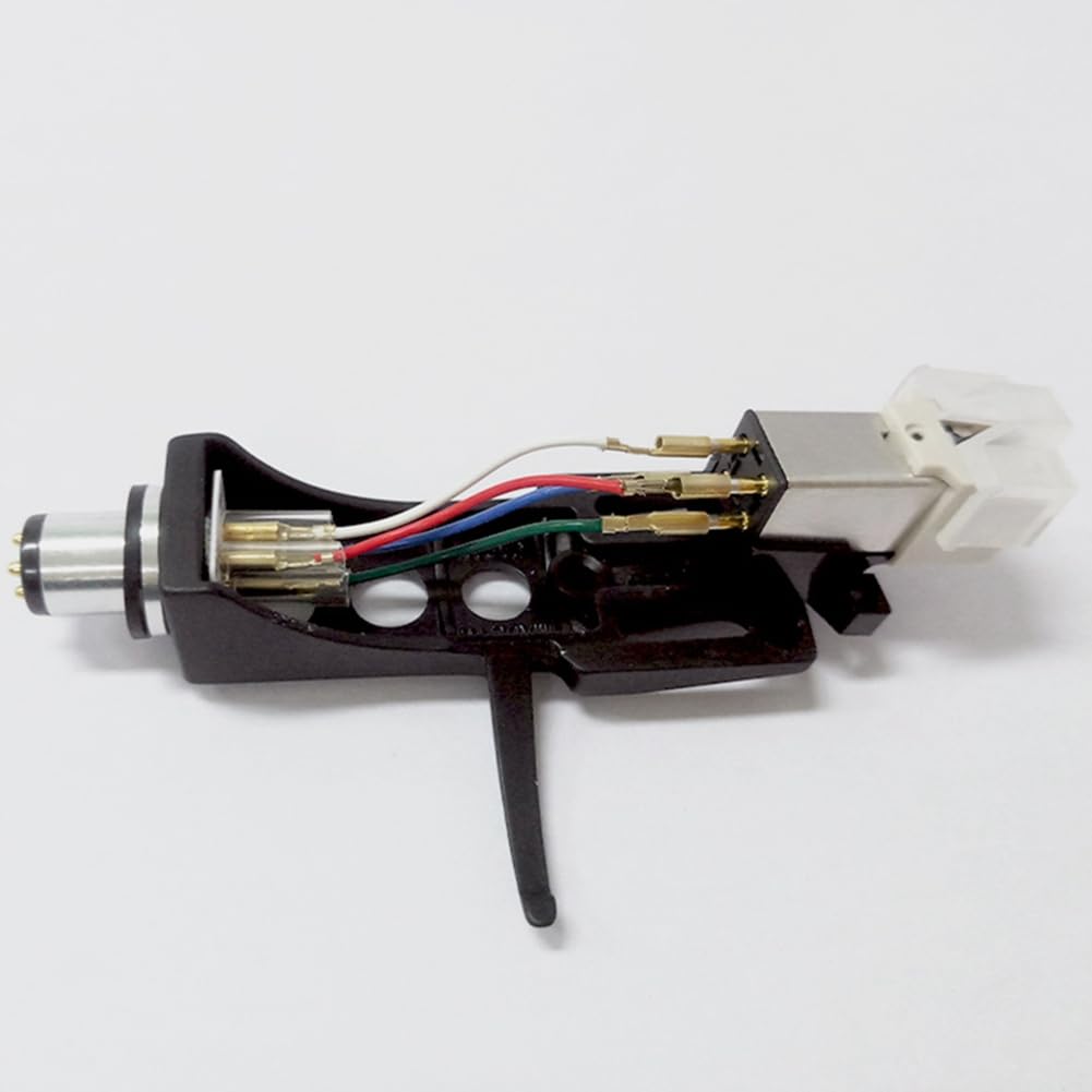4X Stylus z gramofonem Headshell 4-biegunowe styki do gramofonu gramofonu LP Vinyl Needle