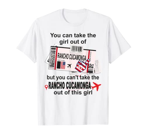 Rancho Cucamonga Girl - Pase de embarque de Rancho Cucamonga Camiseta