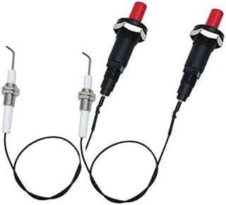 MENSI 11.8” Long Propane Push Button Piezo Igniter Kit Gas Grill/Range/Heater/Stove Spaker Generator Ignition Set 2Pcs/Lot