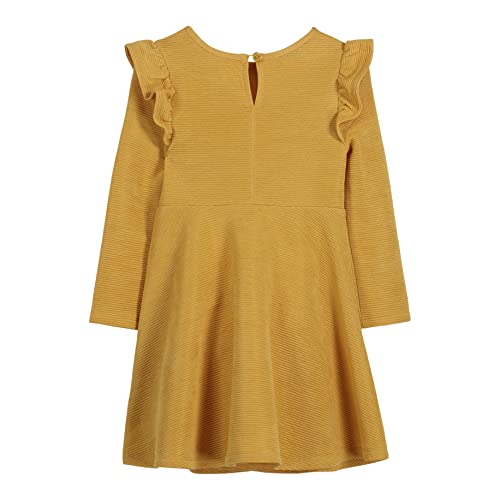 GIRLS' LONG SLEEVE FLARE DRESS