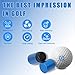 LACGO Golf Ball Stamp - Self-Inking Marker - Quick-Dry Permanent Marking Tool, No Leaks, Reusable & Waterproof Golfing Stamper - Ideal Gift for Golfers, Men, Dads, Retirement(Letter Z)