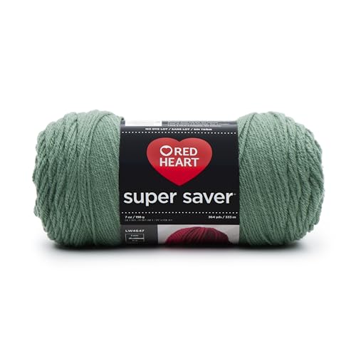 RED HEART Super Saver Yarn - Light Sage