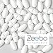 Zeebo Tablets Oblong - Placebo Pills Elongated Shape, 500mg, White