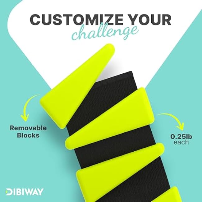 Wrist and Ankle Weights 2 lbs Each for Women - Adjustable Wrist Weights 2 lbs Each Perfect for Pilates, Walking and Yoga - Weighted Bangles for Legs and Arms - Wearable Weighted Bracelet for Women