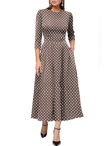 Image of Simple Flavor Women's Vintage Dress Sleeveless O-Neck Party Cocktail Dress