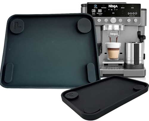 TUFF LUV The One Perfect Silicone Mat Accessory Compatible with Ninja Luxe Espresso [Essential [ES501]/ Premier [ES601] / Pro [ES701]] Coffee Machine – Prevents Water Stains & Leaks