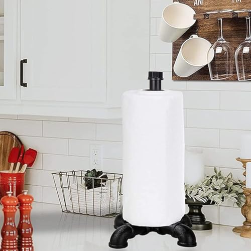 Soporte vertical de hierro resistente con base estable anti vuelco 5