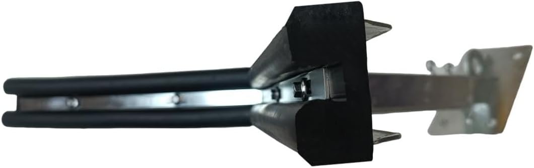 FreeAgain Boat Trailer Bow Rest Catcher Assembly – Double-Layer Hot-Dip Galvanized Q355 Steel, Thick Marine-Grade Polyurethane, Adjustable Post for Scratch-Proof Bow Support