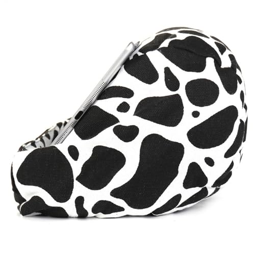 Soporte de cojín para tableta, soporte para tableta, cojín multifuncional, cojín suave, soporte de soporte, lienzo impreso portátil, tableta, soporte para ordenador, sofá para tabletas, libros