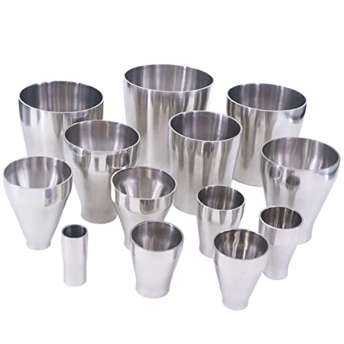 Tri Clamp reducer Sanitary Pipe Fitting 304 Stainless Steel Sanitary Weld Concentric Reducer Pipe Sizes 16mm-139mm(102mm To 89mm)