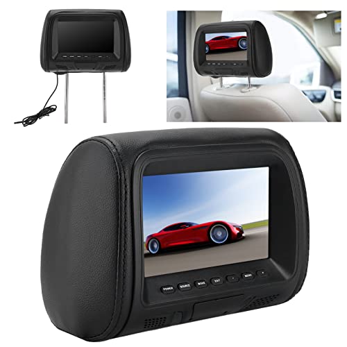 Encosto de cabeça do carro DVD Player Monitor de apoio de cabeça HD Multimídia 7 polegadas Telas de