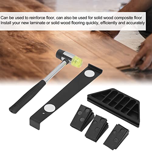 Flooring Tools,Laminate Wood Flooring Installation Kit,with 20 Spacers, Upgraded Tapping Block, Pull Bar and Installation Hammer, Laminate Wood Flooring Installation Kit,Flooring Twood Laminate i