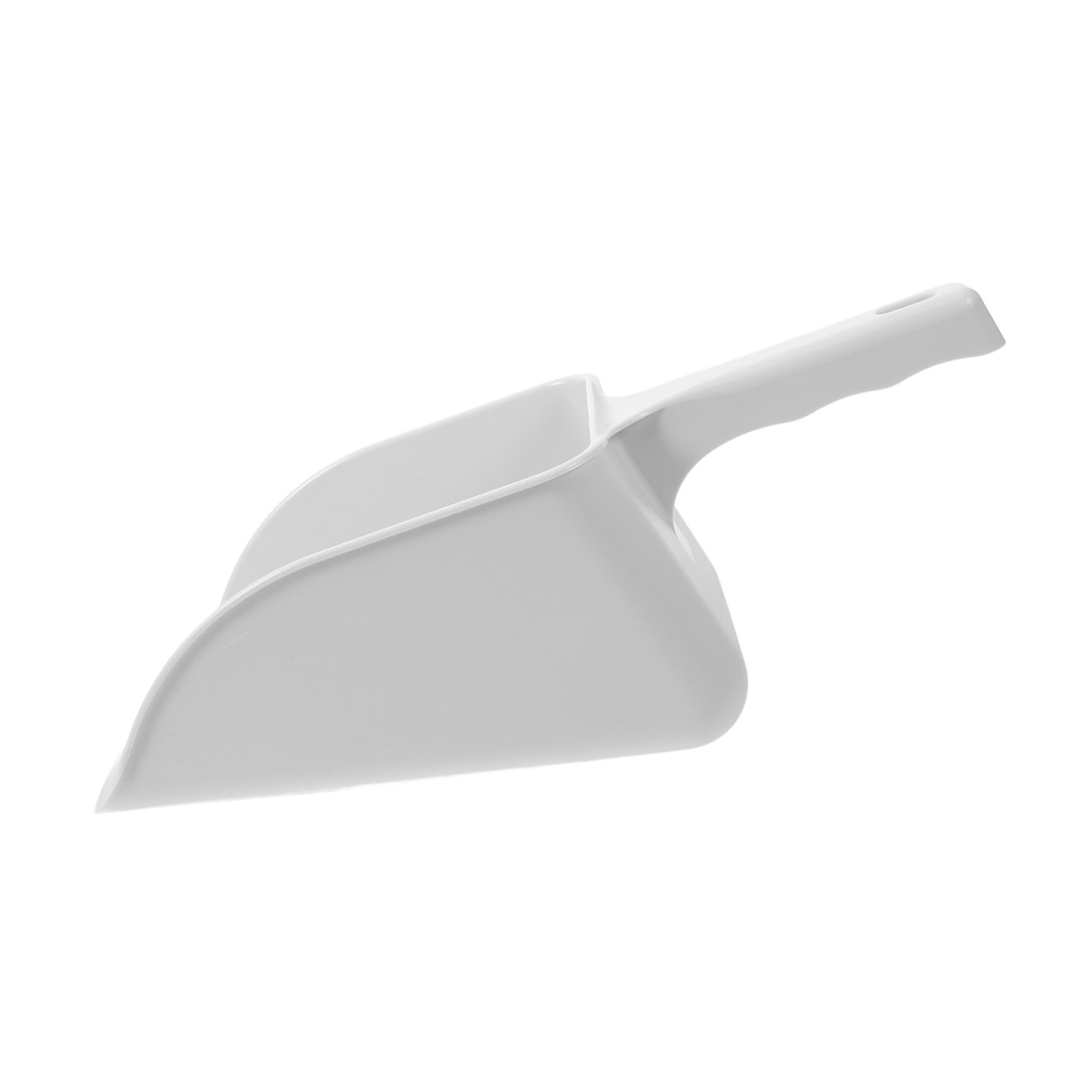PRETYZOOM Cuchara para Hielo Abs Cuchara para Granos Ergonómica Blanco para Restaurantes y Bares
