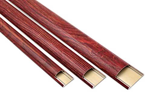 Evita cables dañados con el protector de cable de metal para suelo Electriduct madera 3