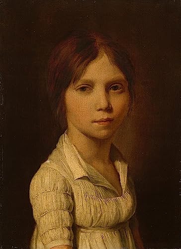 Impression sur toile Caroline Mortier de Trévise par Boilly pour décoration salon 60x90cm