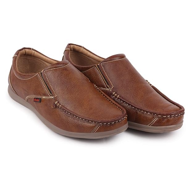 bata Men's Synthetic Casual Slip On Shoes (Brown, Numeric_11)-picture-28
