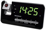 Asegúrese de despertarse siempre a tiempo con este reloj despertador digital con radio FM