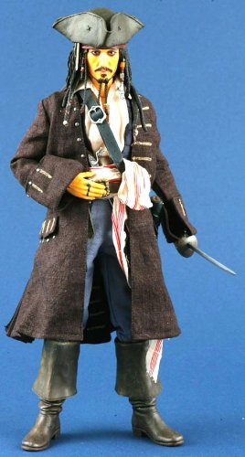 RAH(リアルアクションヒーローズ) JACK SPARROW(1/6スケール ABS&ATBC-PVC塗装済み可動フィギュア)