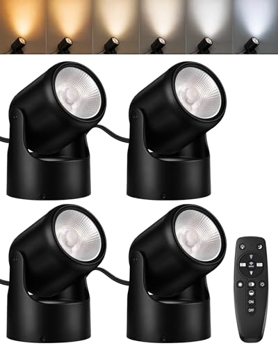 Motrackcao Indoor Uplights with Remote
