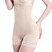 Produktbild Damen Miederslip Stark Formend Po & Taillenformer Bauch Weg Taillenmieder Push-up Spitze Taillenslip Atmungsaktiv Miederhose Shaping Sexy Unterhose Nahtlos Figurformend Unterwäsche (Hautfarbe, L)