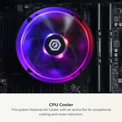 Image of CyberPowerPC Gamer Master Gaming PC, AMD Ryzen 5 5500 3.6GHz, Radeon RX 7600 8GB, 16GB DDR4, 500GB PCIe Gen4 SSD, WiFi Ready & Windows 11 Home (GMA3100A)