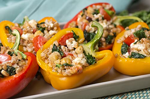 Alessi Autentico, Premium Seasoned Roman Grain Farro, Cooks Like Risotto, Heart Healthy, Easy To Prepare, 7Oz (Butternut Squash & Kale, Pack Of 6) #TOP6