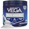 Polvo de Creatina Monohidrato Micronizada Vega, Sin Sabor – 5g de Creatina Pura Vegana para Hombres y Mujeres, Fuerza, Rendimiento y Crecimiento Muscular, 100 Porciones (17.6 oz) Polvo 1.12 Libras (Paquete de 1) 4