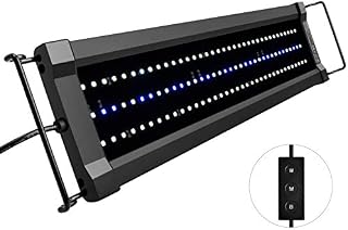 NICREW ClassicLED Gen 2 Aquarium Light, Dimmable LED Fish Tank Light with 2-Channel