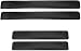 FRLYQ 4 Pezzi in Fibra di Carbonio Protezione Soglia per Auto Protezione Davanzale per Citroen C2 C3 C4 Picasso C5 C4L C-Quatre C-Elysee C5 C3-XR C2 Pedale Davanzale Adesivo Copertura Davanzale