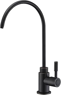 Fonveth Drinking Faucet, Oil Rubbed Bronze Single Handle RO Kitchen Water Filter Faucet Solid Brass Kitchen Bar Sink Faucet