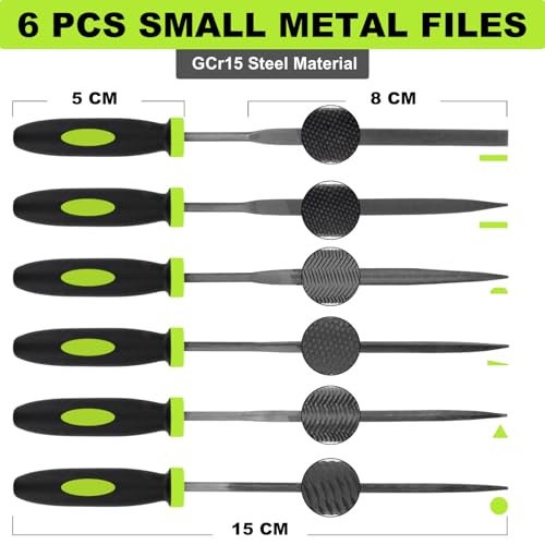 Yougfin FILE-17 Pcs File Set, 12 Pcs Needle Files And 4 Pcs Large Metal Files thumb #4