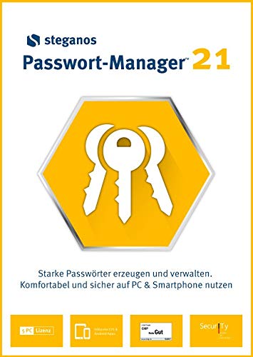 Preisvergleich Produktbild Steganos Passwort-Manager 21 - PKC
