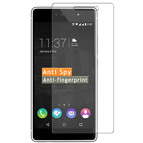 Vaxson Protection d'écran de Confidentialité, compatible avec Wiko Fever SE 2016 [pas en Verre Trempé] Neuf Screen Protector Guard Anti Espion