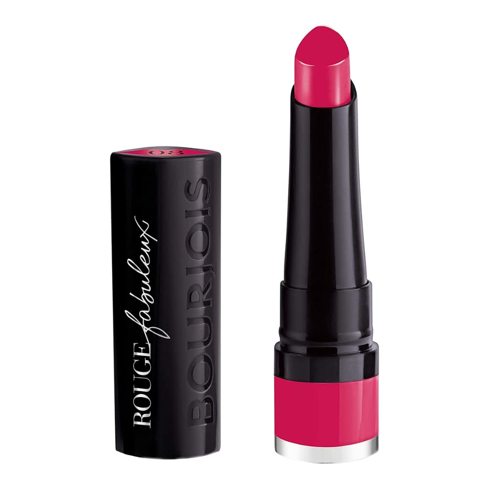 Bourjois Rouge Fabuleux Bullet Lipstick, 008 Once upon a pink, 2.3g