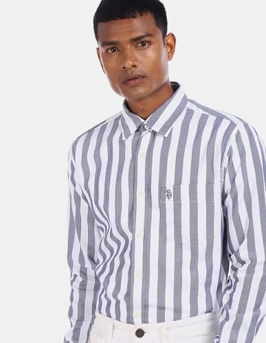 Image of U.S. POLO ASSN. Men's Cotton Regular Casual Shirt