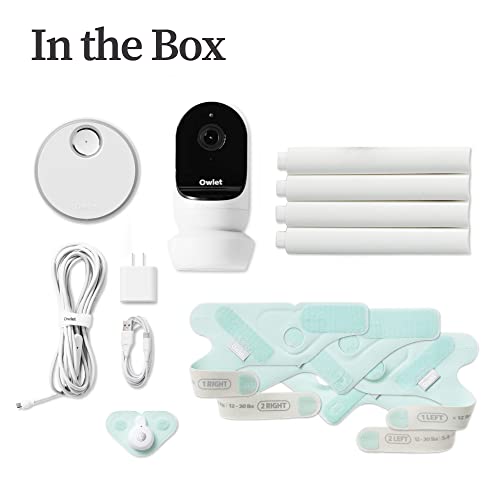 Owlet Dream Duo 2 Smart Baby Monitor - Hd Video Baby Monitor With 2Nd Generation Camera & Dream Sock: Only Baby Monitor To Track Heart Rate & Average Oxygen As Sleep Quality Indicators #TOP7