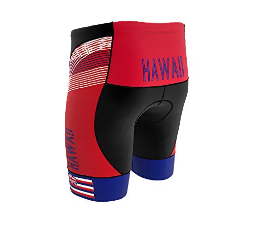 Hawaii Bike Cycling Pro Shorts for Men miniatura 1