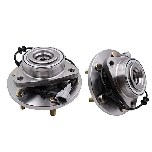 MACEL Front Wheel Hub Bearing Assembly - Set Of 2 For Infiniti QX56, Nissan Armada/Titan/Pathfinder