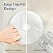LEVOIT Humidifiers for Bedroom, Quiet (3L Water Tank) Cool Mist Top Fill Essential Oil Diffuser with 25Watt for Home Large Room, 360° Nozzle, Rapid Ultrasonic Humidification for Baby Nursery and Plant