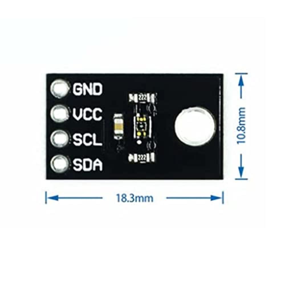 1pcs MCU-6075 Sensore di intensità della luce VEML6075 UVA UVB