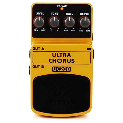 Behringer UC200 4033653052177 - Pedal de efecto chorus para guitarra