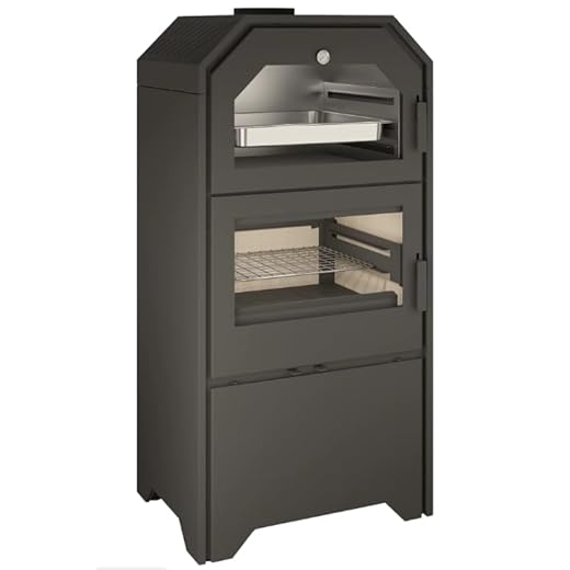 BRICOSOL CHIMENEAS METÁLICAS con Horno FERLUX Modelo Forno 60 LEÑERO