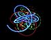 GloFX Exclusive Trans Morph 6-Led Orbit - Lights Spinning Lightshow Orbital Toy Rave Light