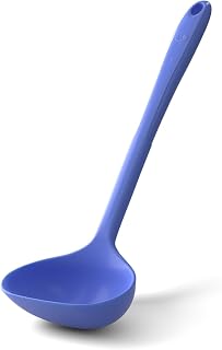 Chef Flower Silicone Frying Pan Large (Blue)