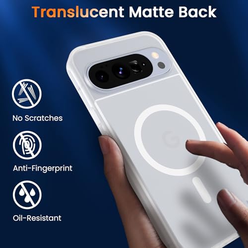 Image of WRJ for Google Pixel 11 Pro XL Case Fit for Pixelsnap, Matte Clear