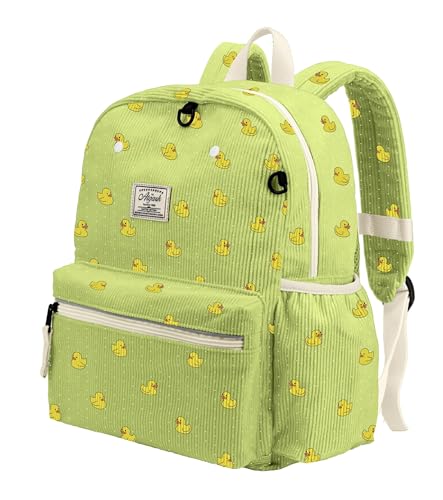 Image of atgark Corduroy Toddler Backpack for Boys Girls Kids Preschool Backpacks