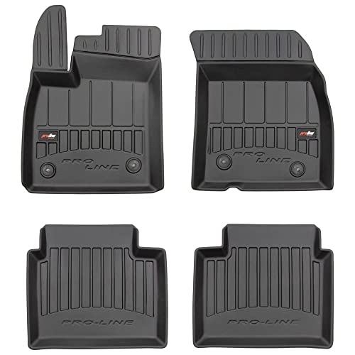 FROGUM 3D407640 Tappetino in Gomma nero anteriore e Posteriore