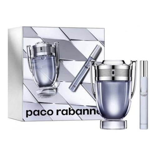 Paco Rabanne, Kit de regalo para hombre Invictus 120 ml.